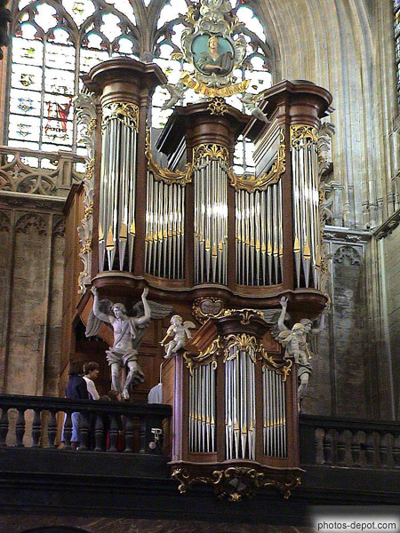 photo d'orgue eglise du sablon