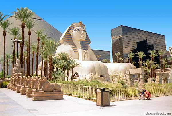 photo de Sphinx du Luxor