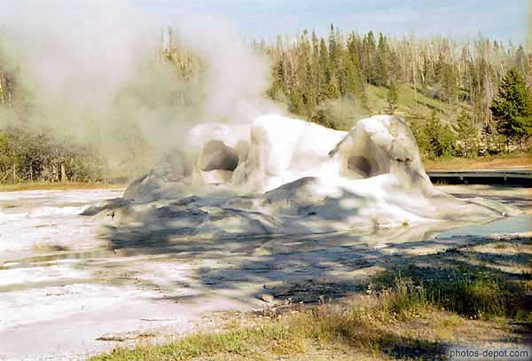photo d'upper geyser basin