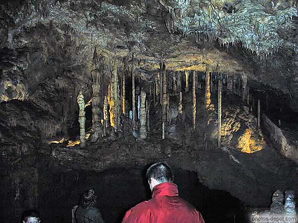 photo de stalactites