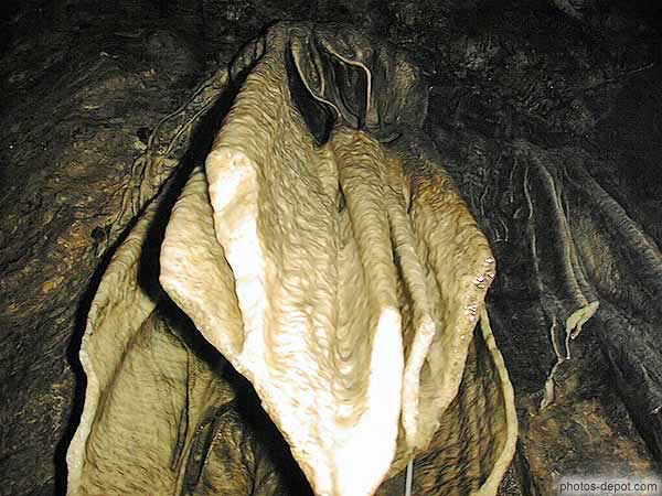 photo de stalactites