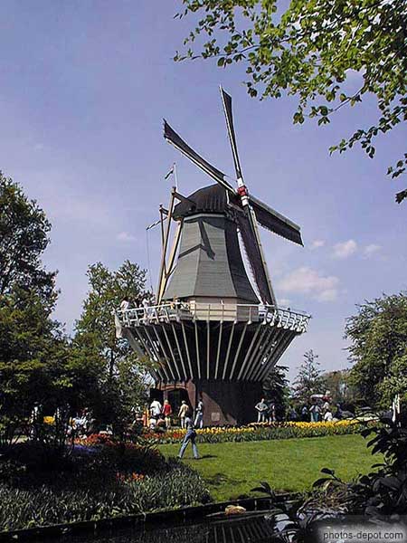 photo de moulin à vent