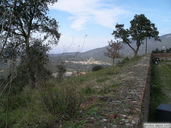 photo de vue du fort