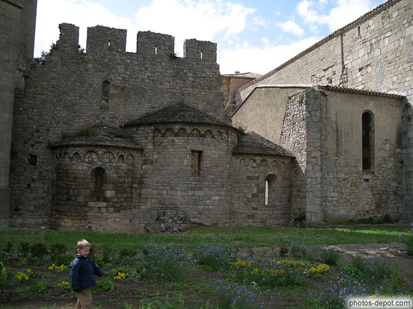 photo d'Absidioles, Abbaye de Lagrasse