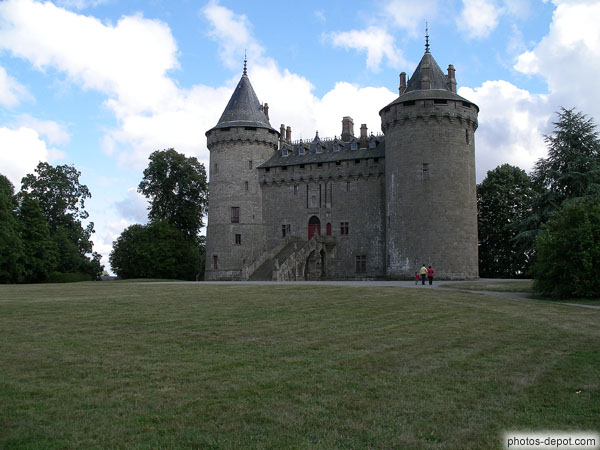 photo de tous moyen-âgeuses du chateau de Chateaubriand