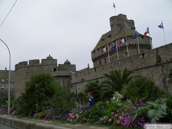 photo de Jardins devant le chateau
