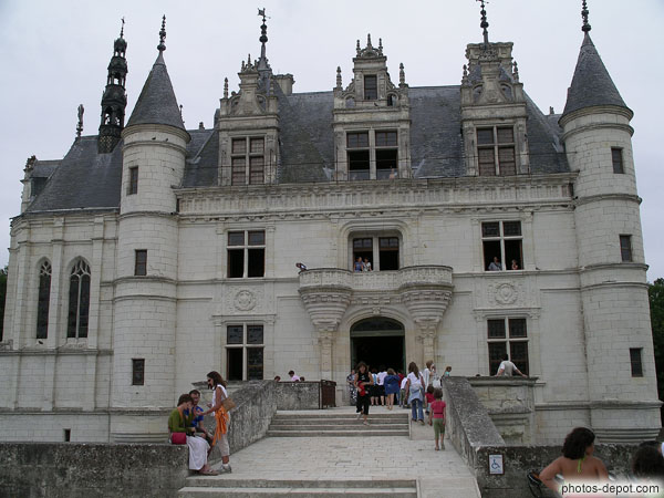 photo d'Entrée du chateau de Chenonceaux