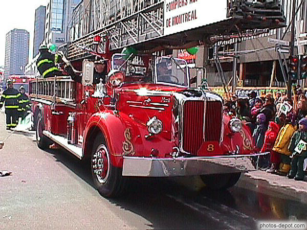 photo de camion de pompiers
