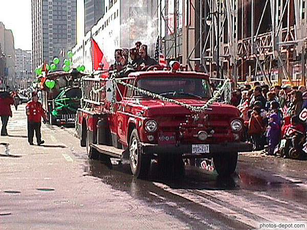 photo de camion de pompier