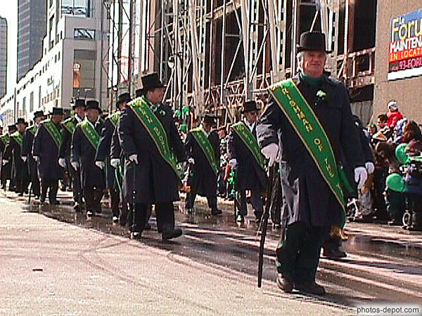photo de parade des irlandais