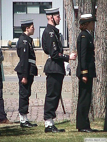 photo de cadets de la marine