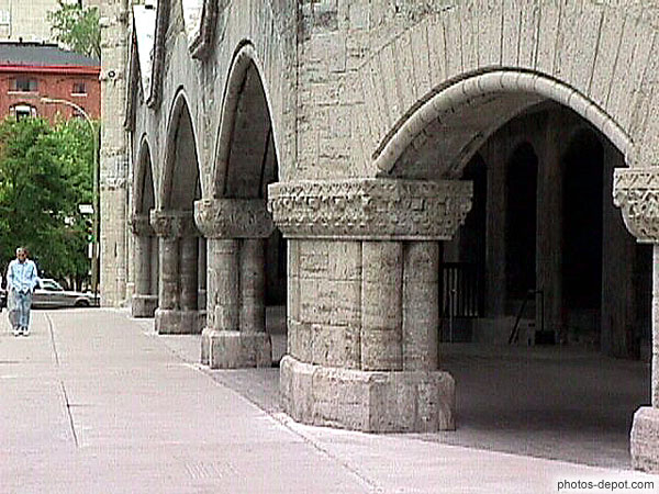 photo d'arches d'entrée gare Windsor