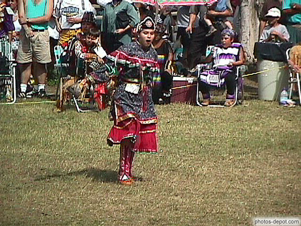 photo de danseuse Amérindienne