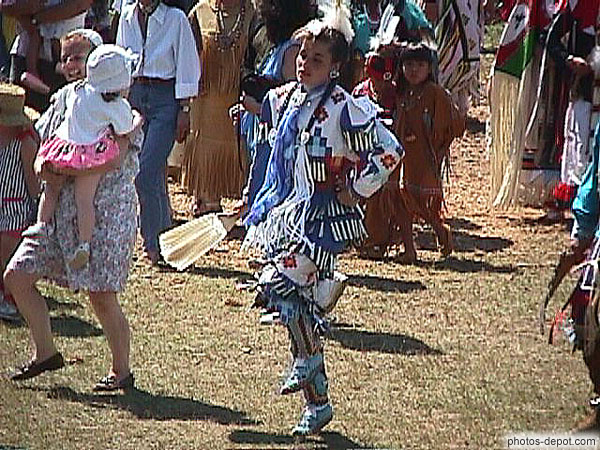 photo de danseuse Amérindienne