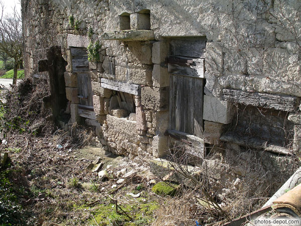 photo de maison abandonnée