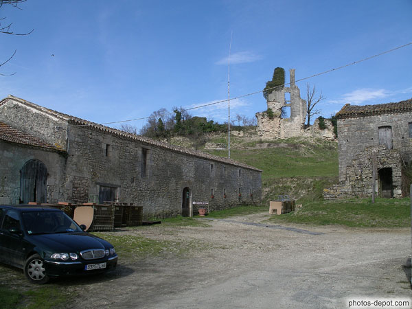 photo de ferme et chateau de Gurson