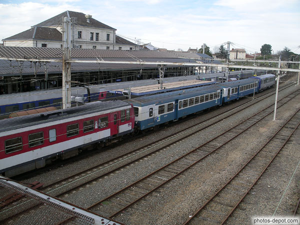 photo de trains en gare