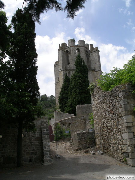 photo de tour de l'Abbaye Ste Marie d'Orbieu