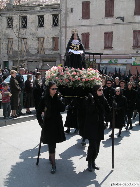 photo de la Pieta, Procession de la Sanch