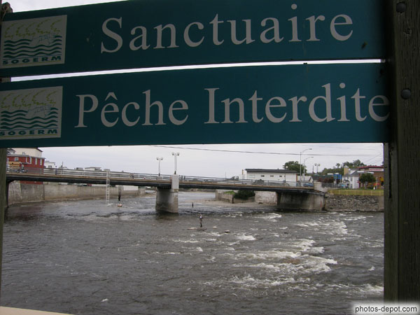 photo de Matane rivière à Saumon : sanctuaire, pêche interdite ?