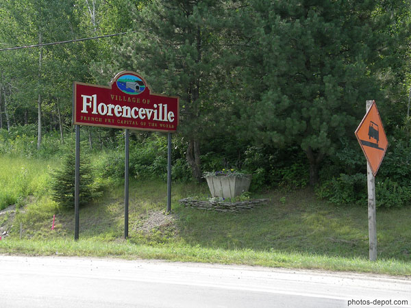 photo de Village of Florenceville, french fry capital of the world