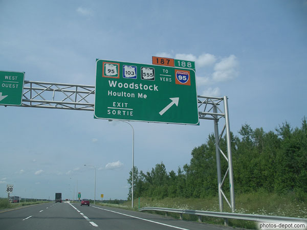 photo de route to Woodstock