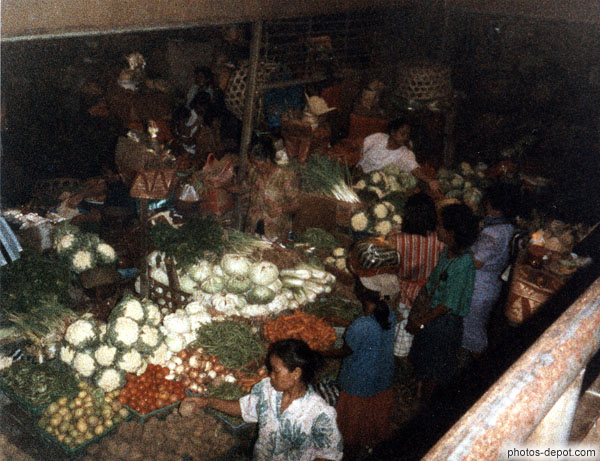 photo de marché aux légumes