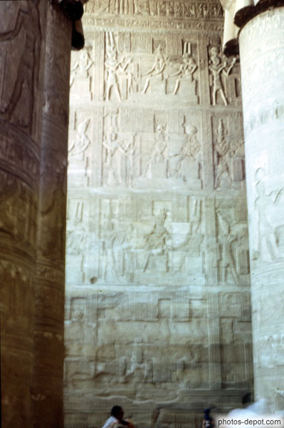 photo de bas relief Egyptien