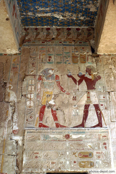 photo de Peintures Dieux égyptiens et pharaons