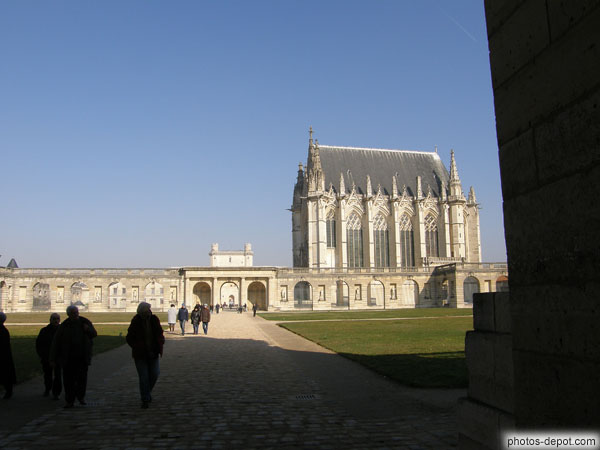 photo de Ste Chapelle du chateau de Vincennes