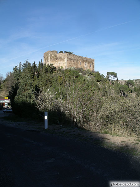photo de fort de Castelnou, administration militaire des comptes de Besalu