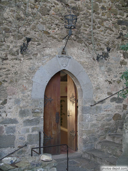 photo de porte dans le château
