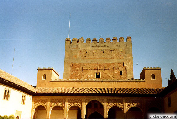 photo de Le Patio des Myrtes (Patio de los Arrayanes), l'Alhambra