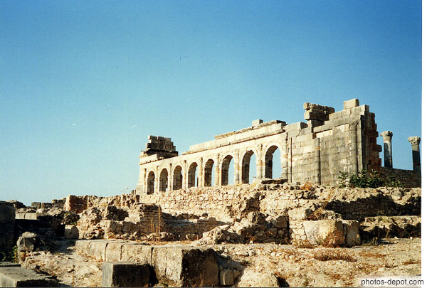 photo d'arches du temple