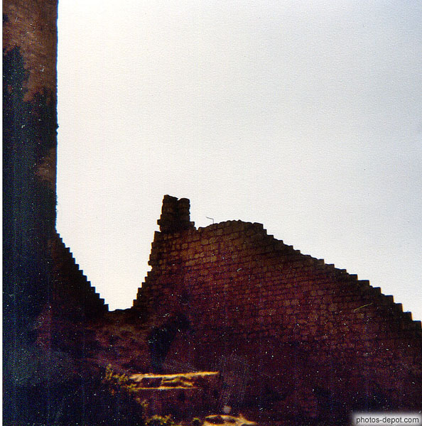 photo de mur en ruines