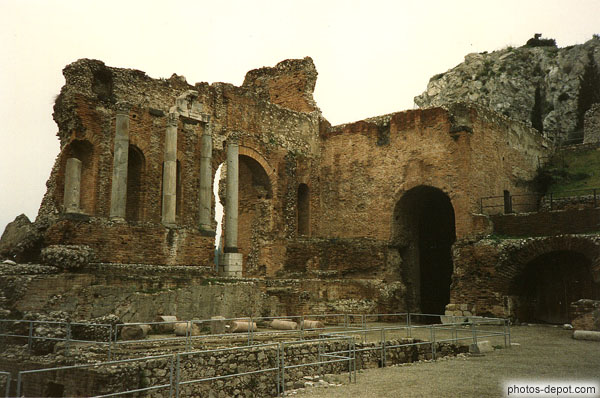 photo de Site archéologique, theatre grec