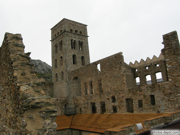 photo de ruines du monastère