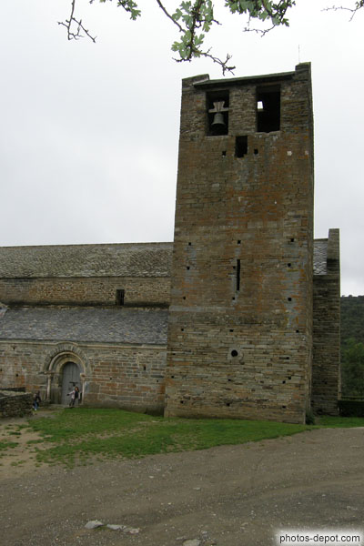 photo de tour clocher du prieuré