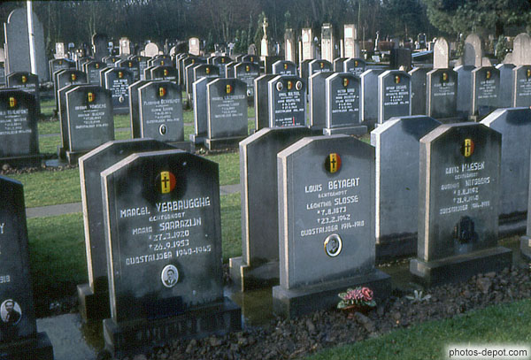 photo de cimetière-belges-40-45