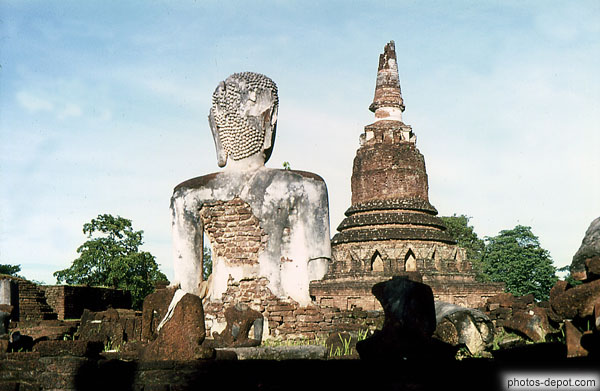 photo de bouddha et temple