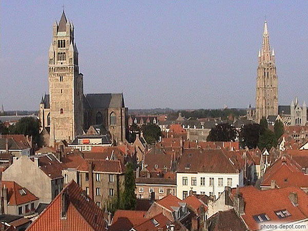 photo de vue de Brugges