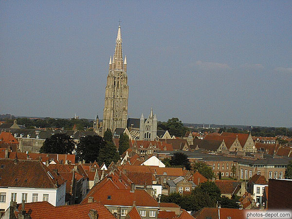 photo de vue de Brugges