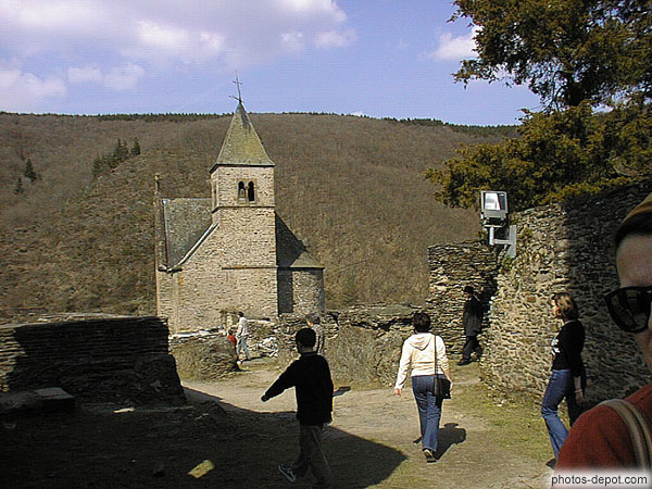 photo de chapelle du chateau médiéval