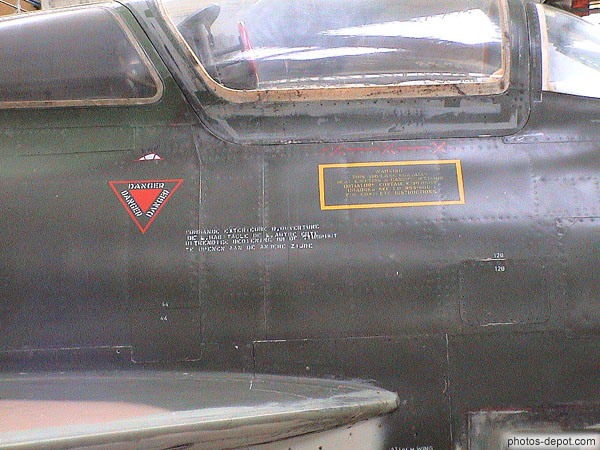 photo de cockpit d'avion de chasse