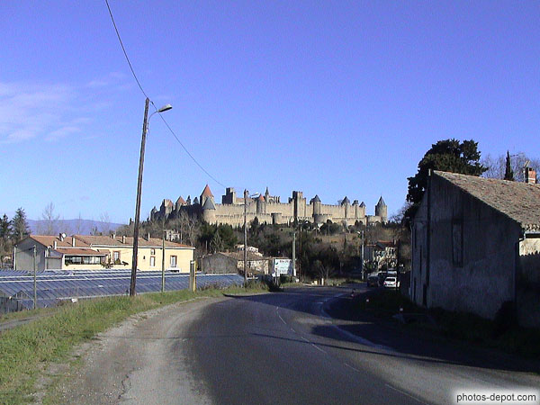 photo de forteresse de Carcassonne