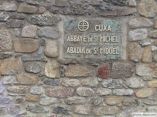 photo de Pancarte Abbaye de St Michel