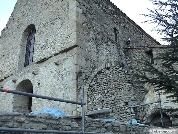 photo de église pré-romane de l'abbaye