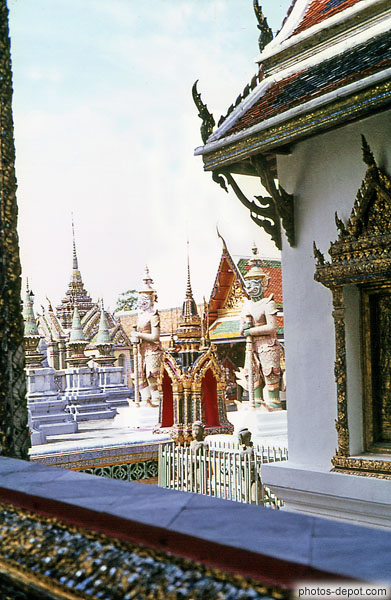 photo de statues temple
