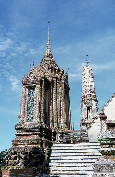 photo de temple décoré