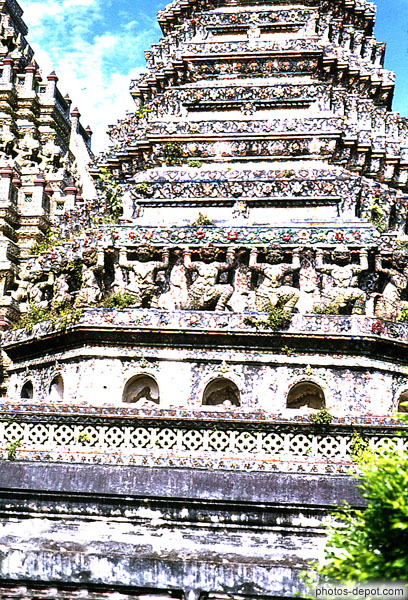 photo de décorations du temple Wat Arun